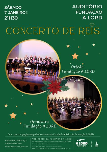 Música | CONCERTO DE REIS | 7 janeiro