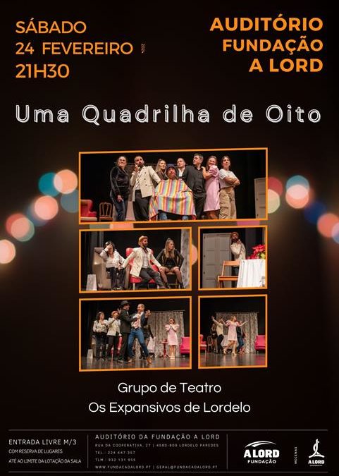 Teatro | UMA QUADRILHA DE OITO | 24 fevereiro