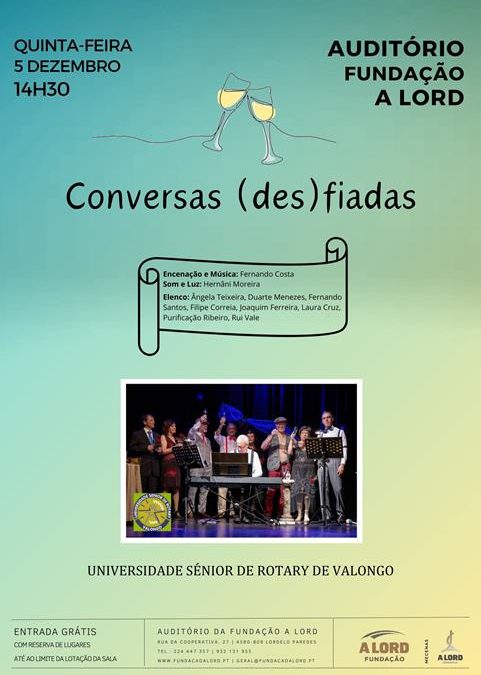 Teatro | CONVERSAS (DES)FIADAS | 5 dezembro