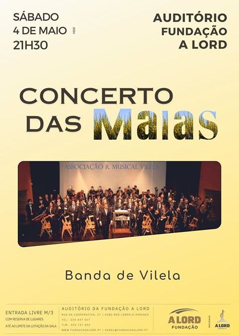 Música | CONCERTO DAS MAIAS | 4 maio