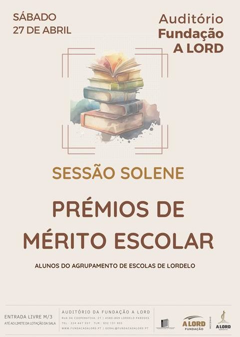 Sessão Solene | ENTREGA DE MÉRITO ESCOLAR | 27 abril