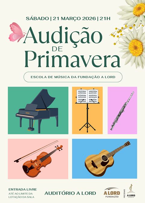 Escola de Música | AUDIÇÃO DE PRIMAVERA | 21 março